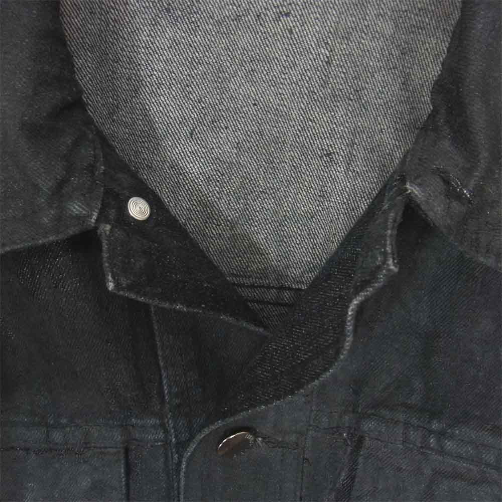 DIOR HOMME ディオールオム 05SS 5EH1011482 国内正規品 エディ期 ウォッシュ加工 デニム デニムジャケット ブラック系 46【中古】