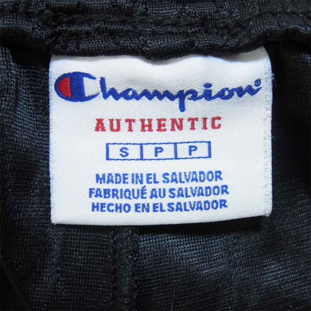 パイレックスビジョン CHAMPION チャンピオン ナンバリング プリント メッシュ ショーツ ハーフパンツ ブラック系 S【中古】