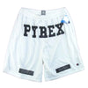 パイレックスビジョン CHAMPION チャンピオン ナンバリング プリント メッシュ ショーツ ハーフパンツ ホワイト系 L【中古】