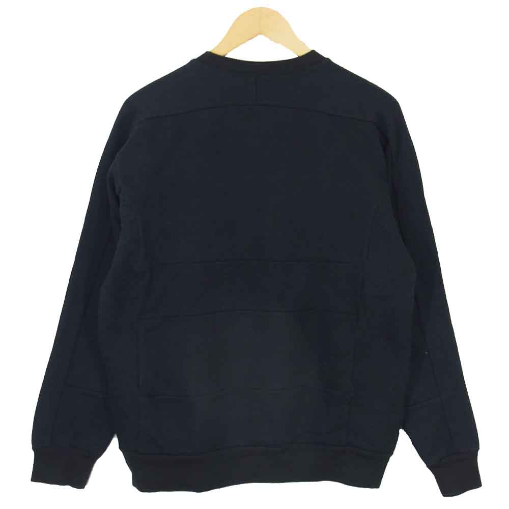Supreme シュプリーム Panel Crewneck パネル クルーネック ロゴ スウェット トレーナー ブラック系 M【中古】