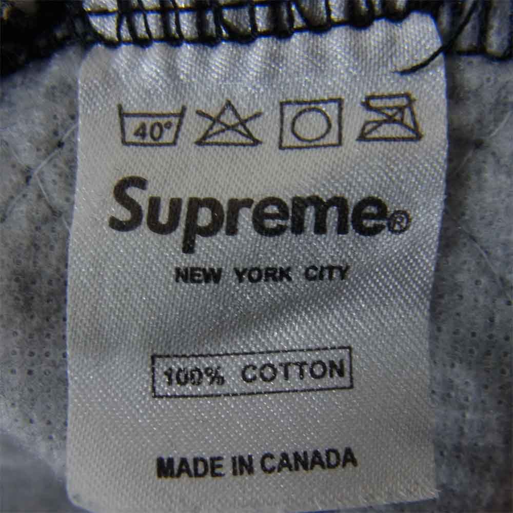 Supreme シュプリーム Panel Crewneck パネル クルーネック ロゴ スウェット トレーナー ブラック系 M【中古】