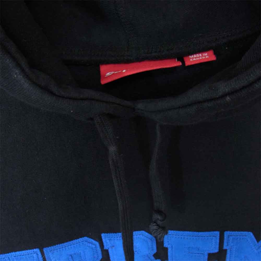 Supreme シュプリーム Collegiate Logo Hooded Sweatshirt カレッジロゴ フーデッド パーカー ブラック系 M【中古】