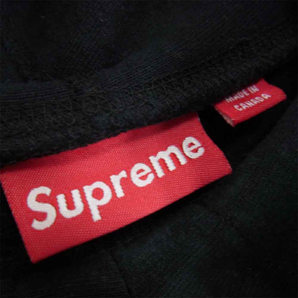 Supreme シュプリーム Collegiate Logo Hooded Sweatshirt カレッジロゴ フーデッド パーカー ブラック系 M【中古】