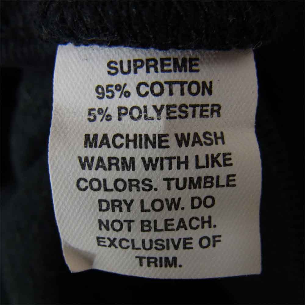 Supreme シュプリーム Collegiate Logo Hooded Sweatshirt カレッジロゴ フーデッド パーカー ブラック系 M【中古】