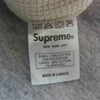 Supreme シュプリーム 17AW Arc Logo Thermal Zip Up Sweatshirt アーチロゴ サーマル ジップアップ スウェット パーカー グレー系 M【中古】