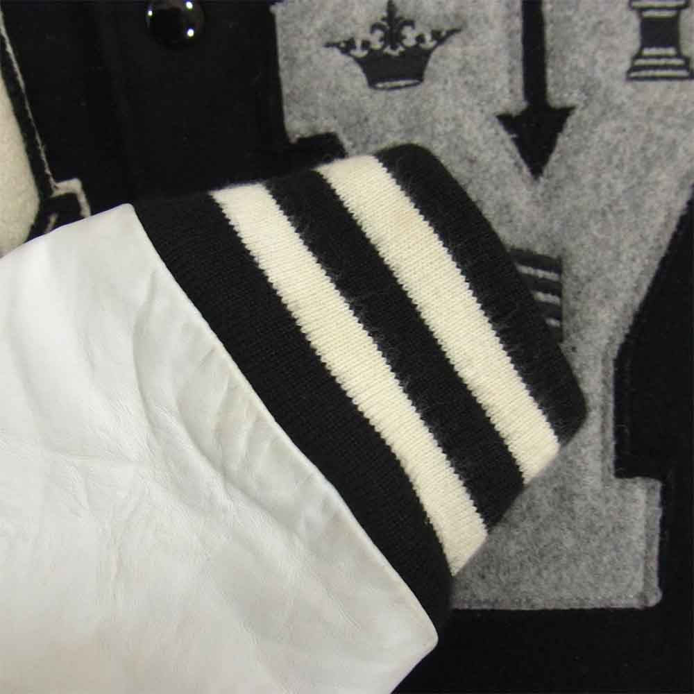 Supreme シュプリーム 05AW  NY 1994 VARSITY JACKET ニューヨーク ヴァーシティ ジャケット ブラック系 ホワイト系 M【中古】