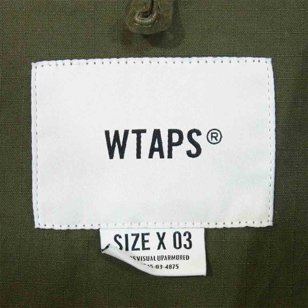 WTAPS ダブルタップス 20SS 201BRDT-SHM02 BUDS LS/SHIRT バッツ ミリタリーシャツ OLIVE DRAB L【新古品】【未使用】【中古】