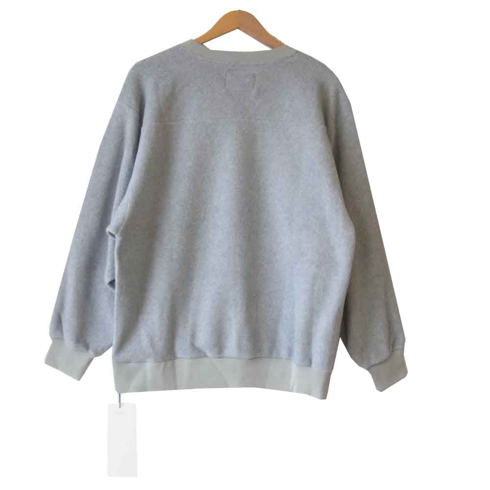 WTAPS ダブルタップス 19AW 192ATDT-CSM24 Downy 01 Crew Sweat ダウニー クルーネック スウェット グレー系 3【新古品】【未使用】【中古】