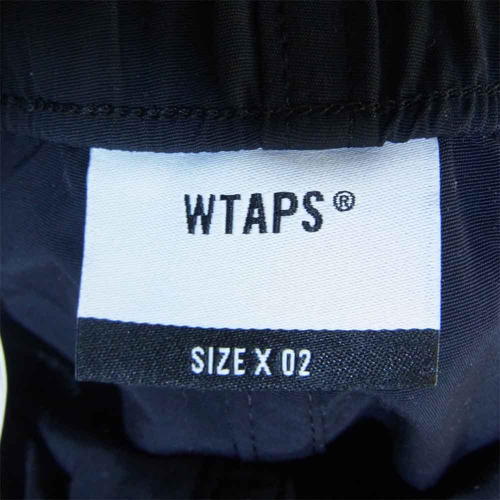 WTAPS ダブルタップス 20SS 201TQDT-PTM06 TRACKS TROUSERS トラックス トラウザーズ パンツ ブラック系 M【新古品】【未使用】【中古】