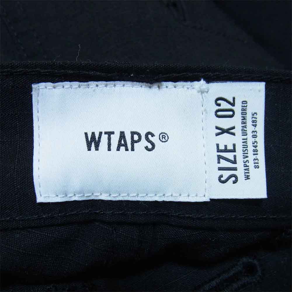 WTAPS ダブルタップス 20AW 202WVDT-PTM01 JUNGLE STOCK TROUSERS ジャングル ストック トラウザーズ パンツ ブラック系 M【新古品】【未使用】【中古】
