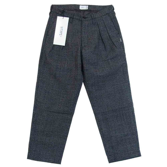 WTAPS ダブルタップス 20AW 202TQDT-PTM06 TUCK TROUSERS タック トラウザーズ パンツ ブラック系 M【新古品】【未使用】【中古】