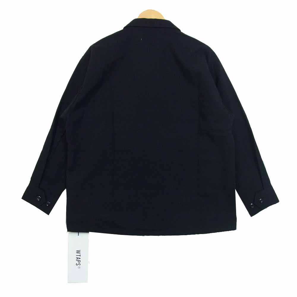 WTAPS ダブルタップス 202WVDT-SHM01 JUNGLE SHIRT RIPSTOP リップストップ ジャングル シャツ ブラック系 2【新古品】【未使用】【中古】
