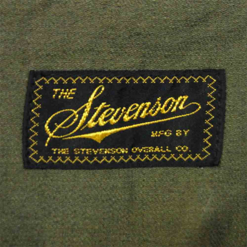 Stevenson Overall Co. スティーブンソンオーバーオール Trigger TG1-OL 長袖 シャツ カーキ系 L【新古品】【未使用】【中古】