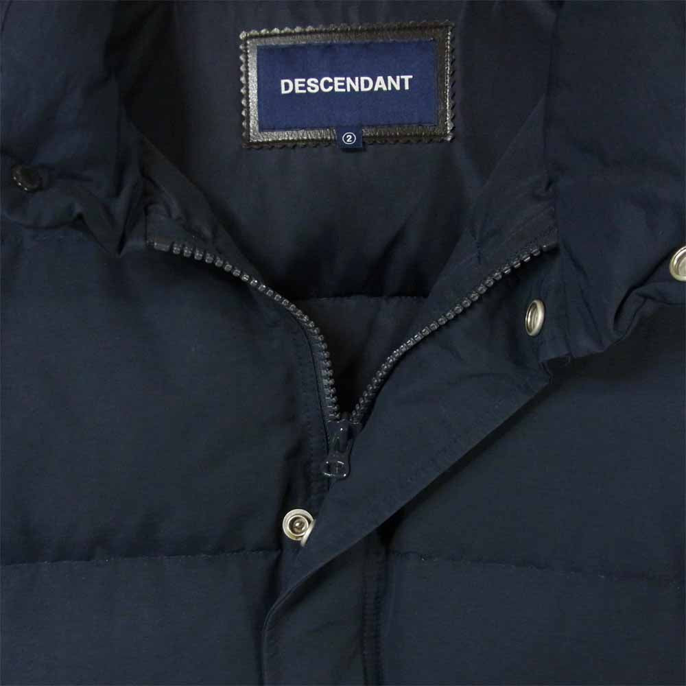 DESCENDANT ディセンダント MOUNTAIN HAT DOWN JACKET マウンテン ハット ダウンジャケット ネイビー系 2【中古】