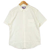 THE NORTH FACE ノースフェイス NT3609N PURPLE LABEL パープル レーベル リネン 半袖 シャツ オフホワイト系 L【中古】