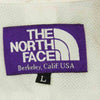 THE NORTH FACE ノースフェイス NT3609N PURPLE LABEL パープル レーベル リネン 半袖 シャツ オフホワイト系 L【中古】