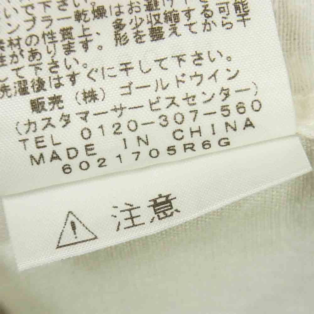 THE NORTH FACE ノースフェイス NT3609N PURPLE LABEL パープル レーベル リネン 半袖 シャツ オフホワイト系 L【中古】