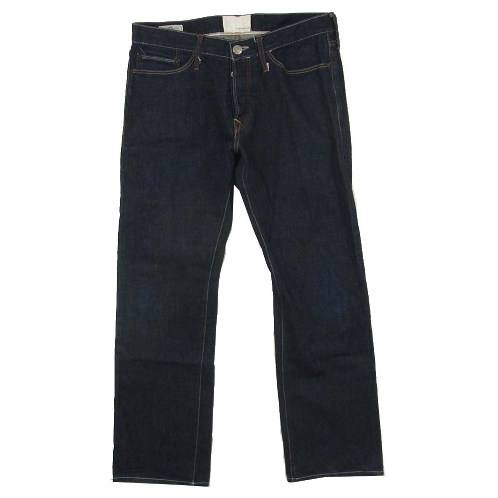 nanamica ナナミカ SUCF808 ボタンフライ 赤耳 デニム パンツ インディゴブルー系 34【中古】