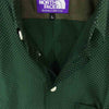 THE NORTH FACE ノースフェイス NT3260N PURPLE LABEL パープル レーベル ドット 長袖 シャツ グリーン系 L【中古】