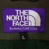 THE NORTH FACE ノースフェイス NT3260N PURPLE LABEL パープル レーベル ドット 長袖 シャツ グリーン系 L【中古】