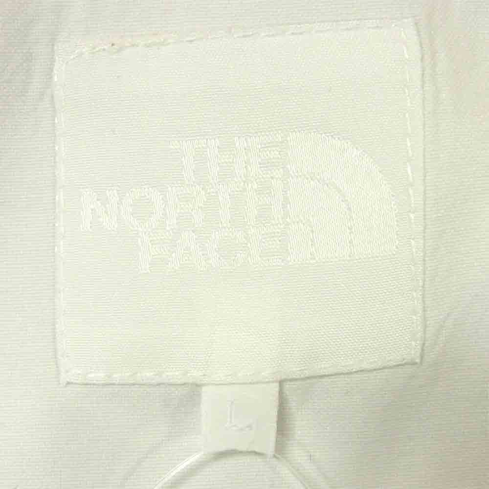 THE NORTH FACE ノースフェイス NT26031H ボタンダウン オックスフォード 長袖 シャツ ホワイト系 L【美品】【中古】