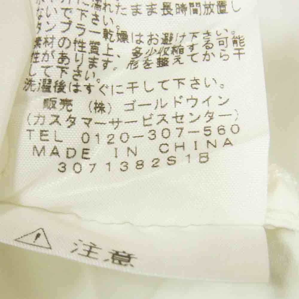 THE NORTH FACE ノースフェイス NT3355N PURPLE LABEL パープル レーベル コットン ポリエステル 長袖 シャツ ホワイト系 M【中古】
