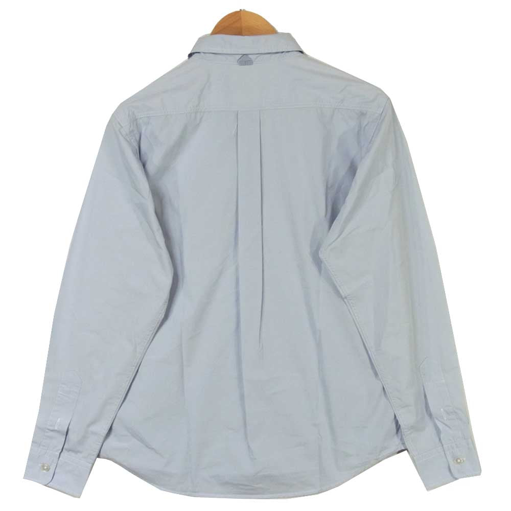 THE NORTH FACE ノースフェイス NT3450N PURPLE LABEL パープル レーベル STRETCH BROAD SHIRT ストレッチ ブロード シャツ ライトブルー系 L【中古】