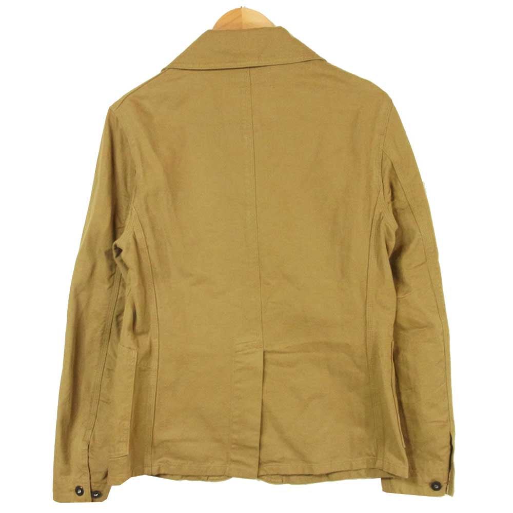 FILSON フィルソン ブラックレーベル ショールカラー マイナー ジャケット コットン イタリア製 カーキ系 38【中古】