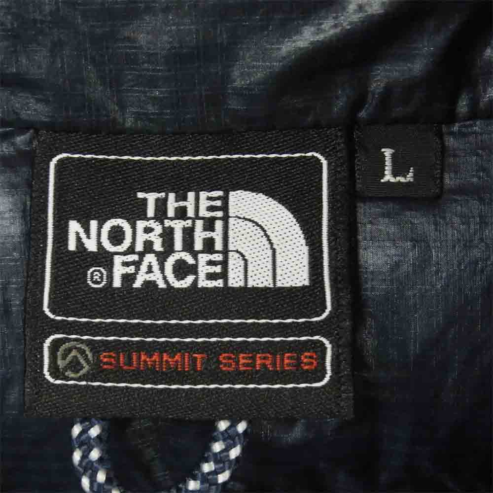 THE NORTH FACE ノースフェイス ND18971 LIGHT HEAT HOODIE ライト ヒート フーディー ダウン ジャケット ネイビー系 L【中古】