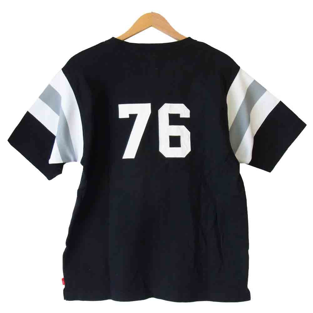 WTAPS ダブルタップス 15SS 151ATDT-CSM01S Rags McGREGOR FOOTBALL SHIRTS フットボールシャツ ブラック系 L【中古】