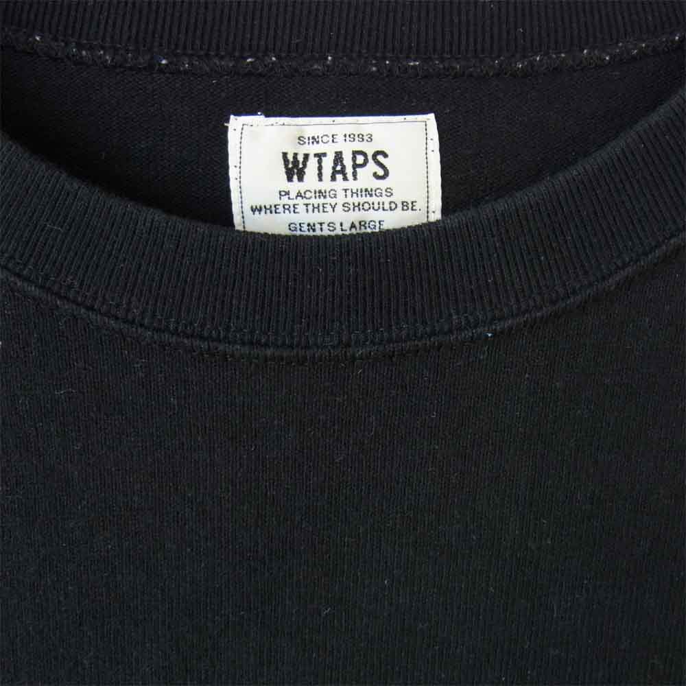 WTAPS ダブルタップス 15SS 151ATDT-CSM01S Rags McGREGOR FOOTBALL SHIRTS フットボールシャツ ブラック系 L【中古】