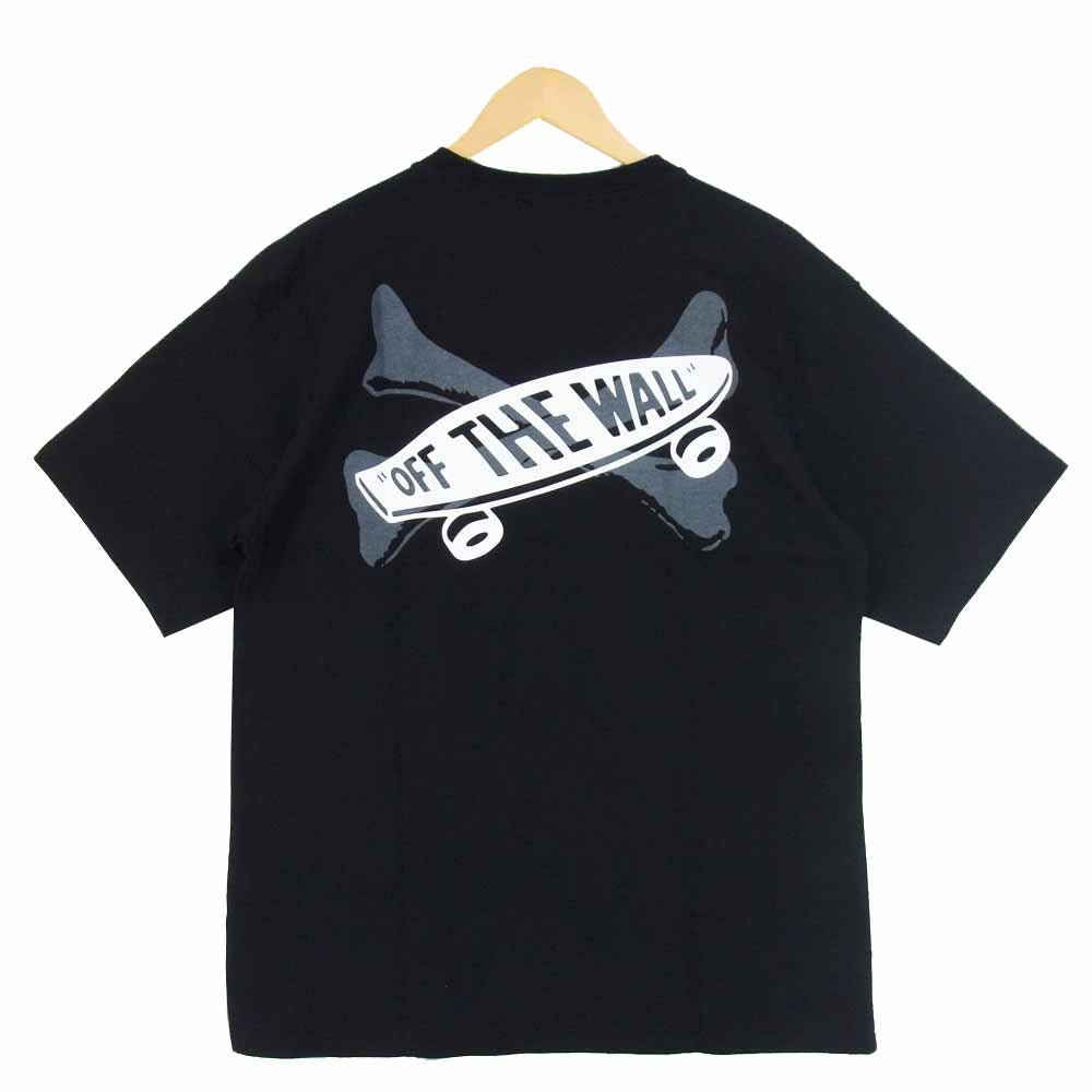 WTAPS ダブルタップス 20AW VN0A4TRDBLK × バンズ Vans Short Sleeve Shirt 半袖 Tシャツ ブラック系 M【新古品】【未使用】【中古】