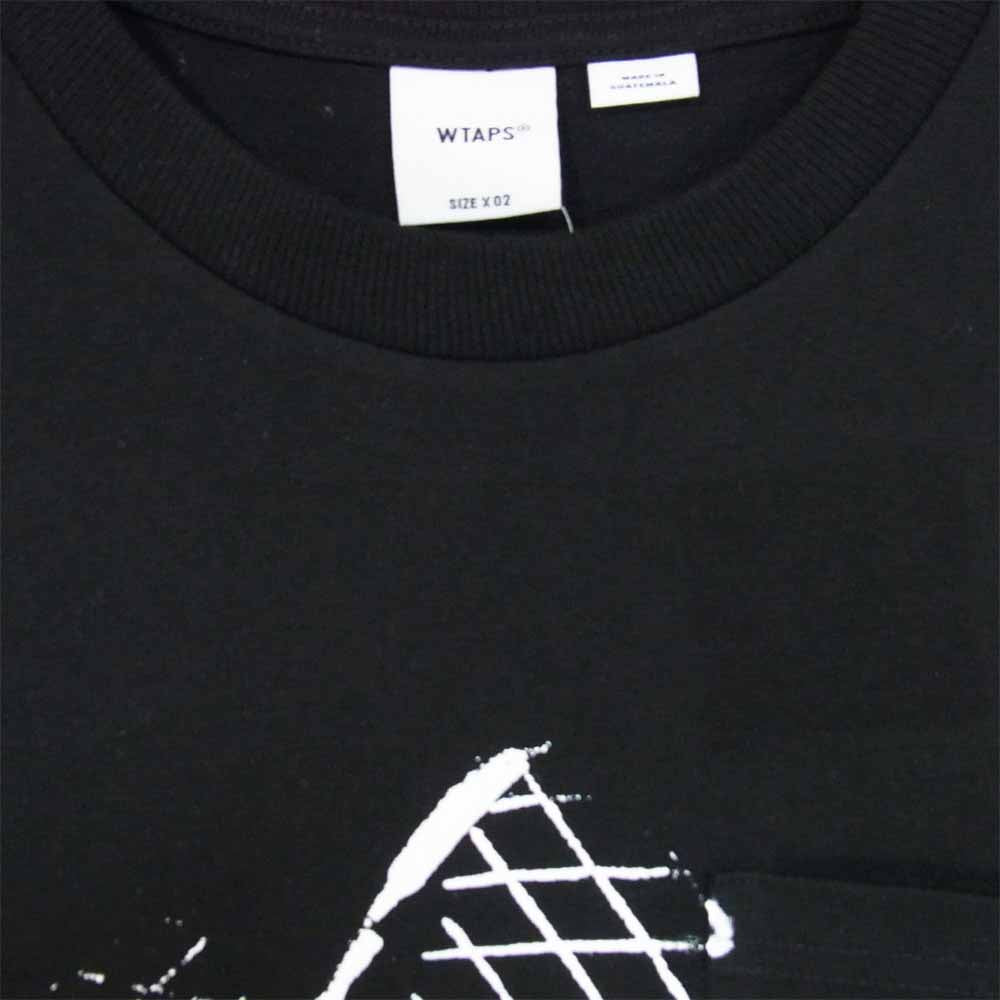 WTAPS ダブルタップス 20AW VN0A4TRDBLK × バンズ Vans Short Sleeve Shirt 半袖 Tシャツ ブラック系 M【新古品】【未使用】【中古】