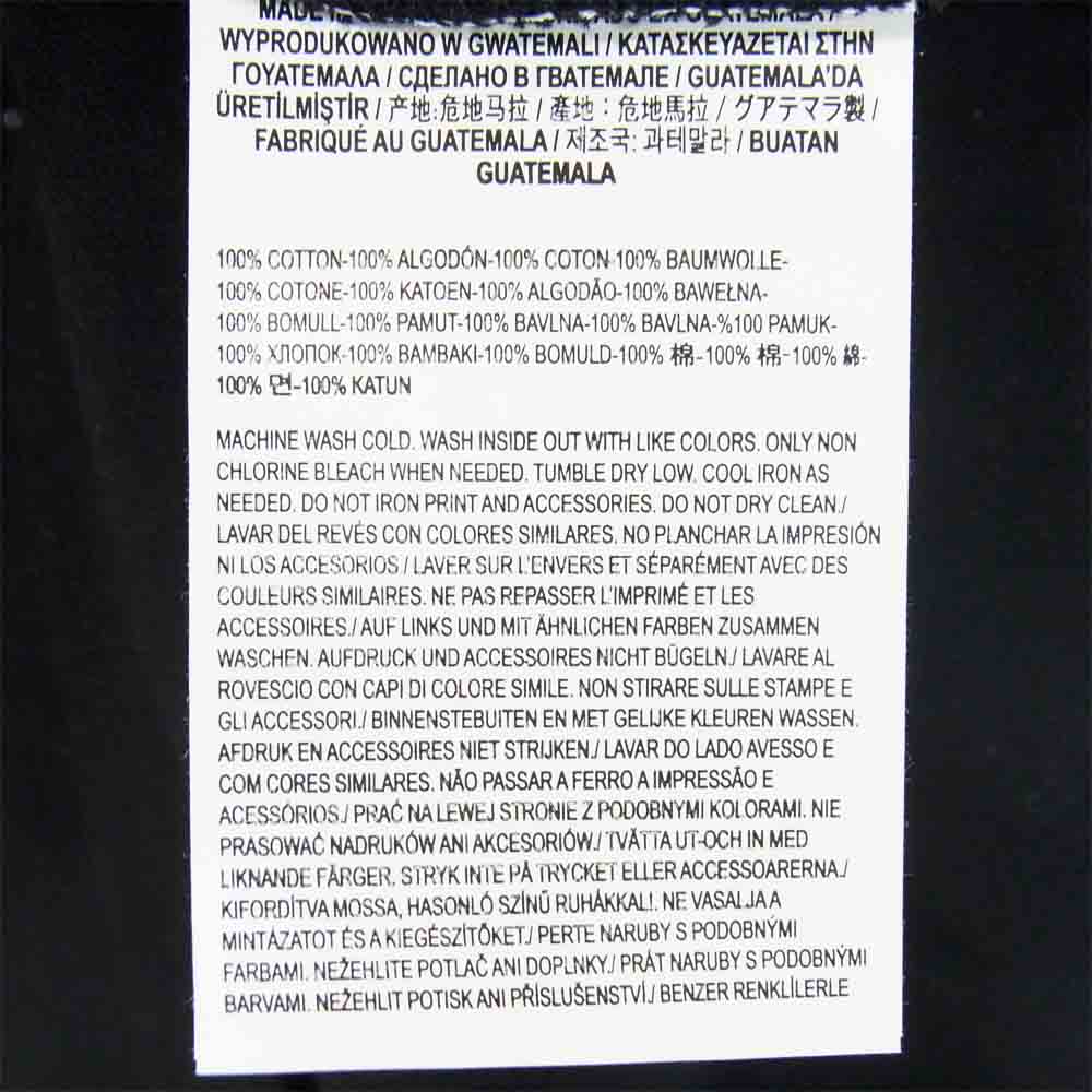 WTAPS ダブルタップス 20AW VN0A4TRDBLK × バンズ Vans Short Sleeve Shirt 半袖 Tシャツ ブラック系 M【新古品】【未使用】【中古】