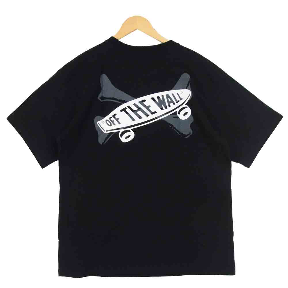 WTAPS ダブルタップス VN0A4TRDBLK1 × バンズ Vans Short Sleeve Shirt 半袖 Tシャツ ブラック系 L【新古品】【未使用】【中古】