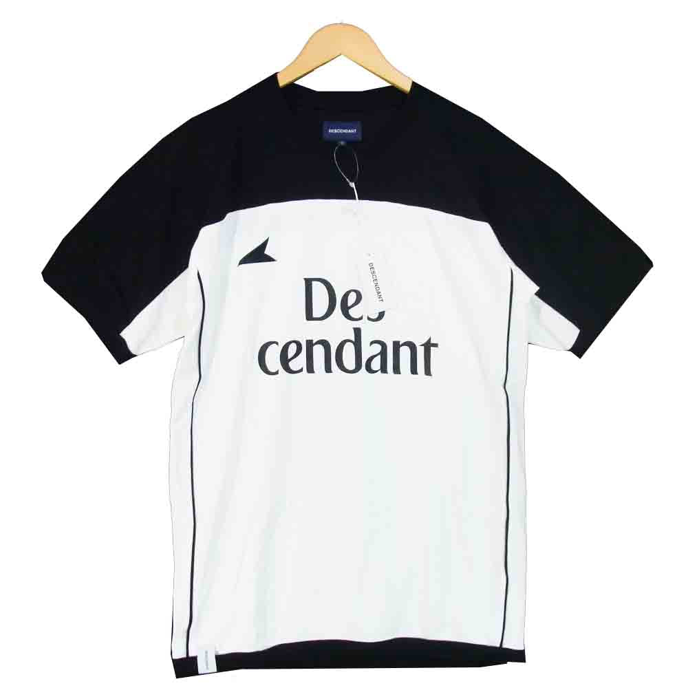 DESCENDANT ディセンダント 19SS 191ATDS-CSM08 YARD CREW NECK SS ヤード クルーネック ホワイト系 M【新古品】【未使用】【中古】
