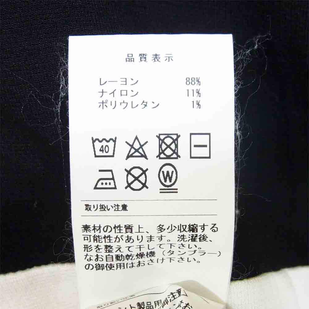 DESCENDANT ディセンダント 19SS 191ATDS-CSM08 YARD CREW NECK SS ヤード クルーネック ホワイト系 M【新古品】【未使用】【中古】