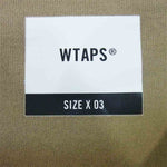 WTAPS ダブルタップス 20SS 201ATDT-LT02S CIRCA L/S TEE サーカ ロングスリーブ Tシャツ ベージュ系 L【新古品】【未使用】【中古】