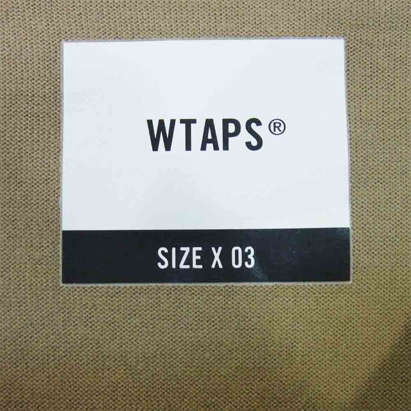 wtaps circa ベージュ  サイズ：L 新品　Tシャツ