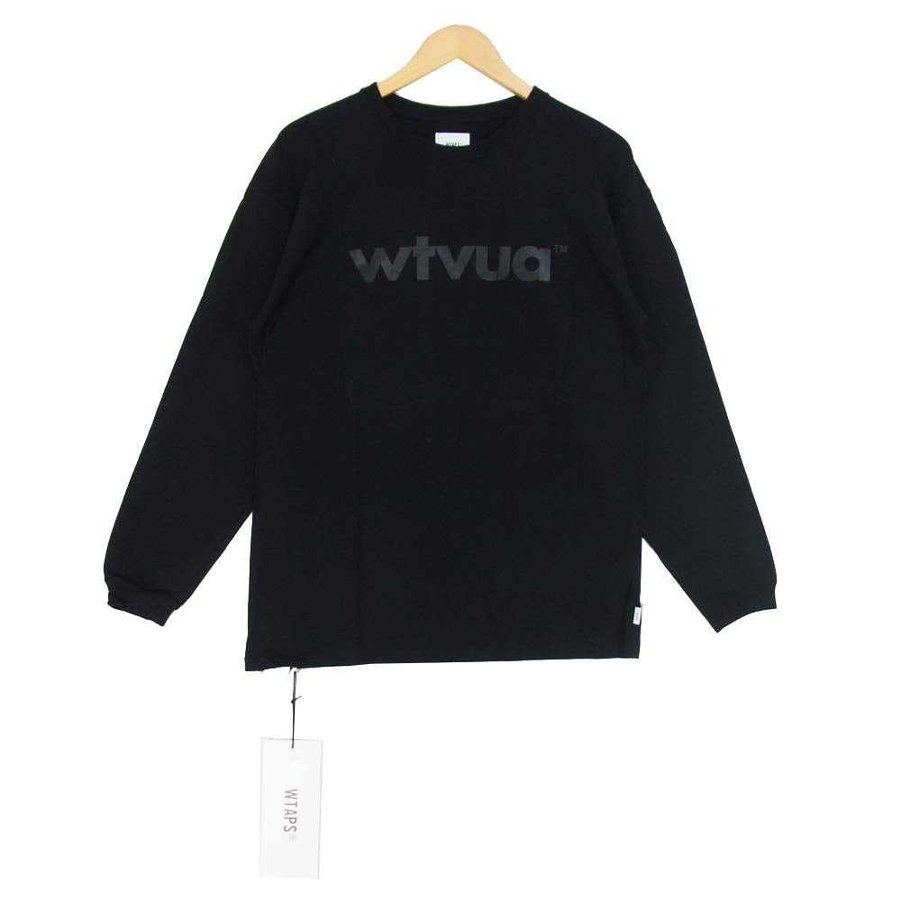 WTAPS ダブルタップス 20SS 201ATDT-LT01S WTVUA L/S TEE ロングスリーブT ブラック系 L【新古品】【未使用】【中古】