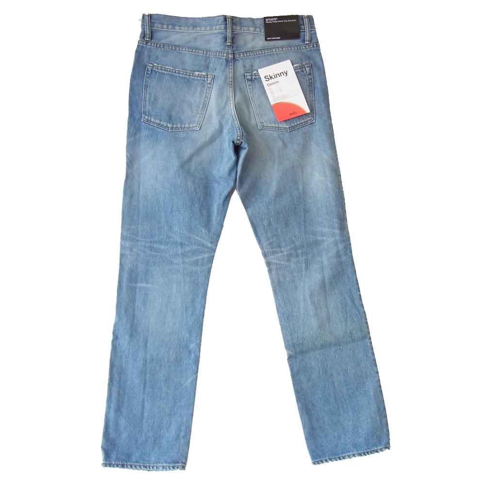 WTAPS ダブルタップス 17SS 171WVDT-PTM03 BLUES SKINNY ストレート インディゴブルー系 M【新古品】【未使用】【中古】