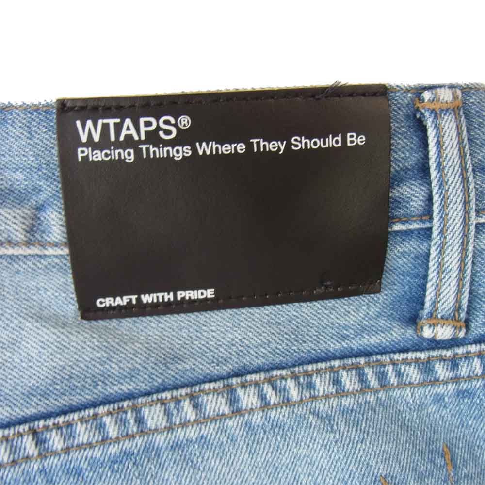 WTAPS ダブルタップス 17SS 171WVDT-PTM03 BLUES SKINNY ストレート インディゴブルー系 M【新古品】【未使用】【中古】
