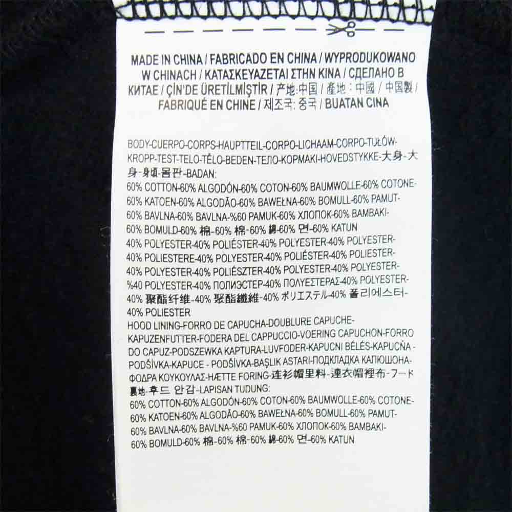 WTAPS ダブルタップス 20AW VN0A4TRBBLK × バンズ Vans MOSH PIT PULLOVER HOODIE フロントプリント パーカー ブラック系 3【新古品】【未使用】【中古】