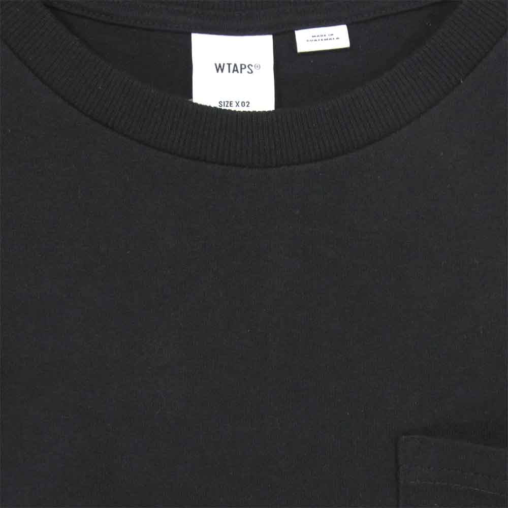 WTAPS ダブルタップス VN0A4TRCBLK × バンズ Vans Long Sleeve Shirt 長袖 Tシャツ ブラック系 M【新古品】【未使用】【中古】