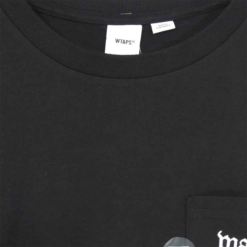 WTAPS ダブルタップス VN0A4TRCBLK1 × バンズ Vans Long Sleeve Shirt 長袖 Tシャツ ブラック系 L【新古品】【未使用】【中古】