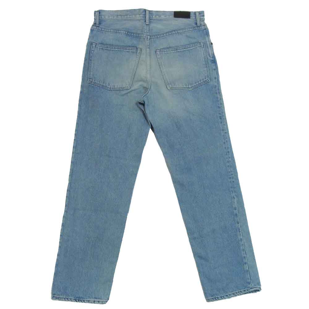 DESCENDANT ディセンダント 18AW 182WVDS-PTM01 1986 JEANS ダメージ加工 ジーンズ インディゴブルー系 M【新古品】【未使用】【中古】