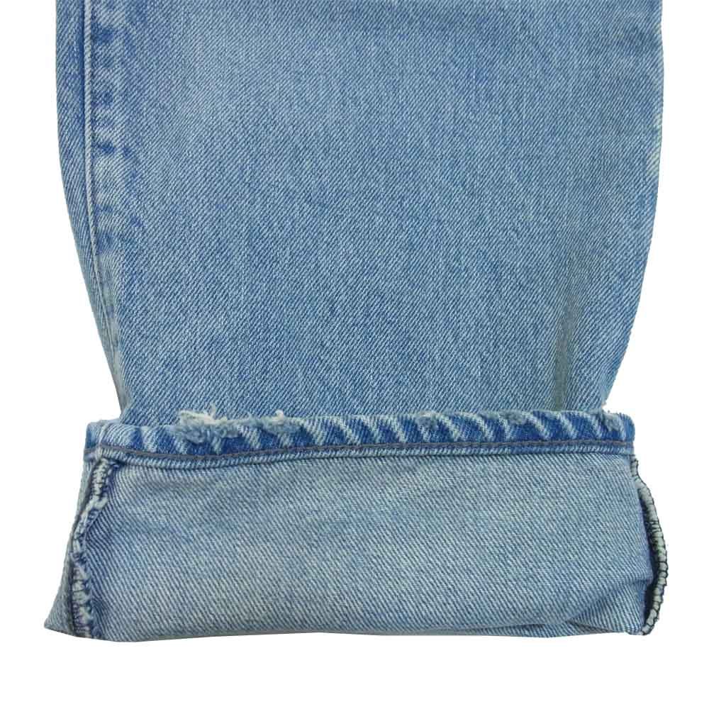DESCENDANT ディセンダント 18AW 182WVDS-PTM01 1986 JEANS ダメージ加工 ジーンズ インディゴブルー系 M【新古品】【未使用】【中古】