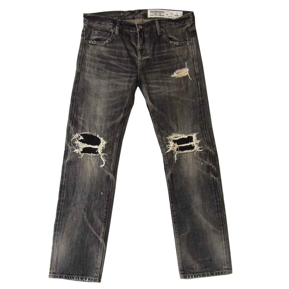 NEIGHBORHOOD ネイバーフッド 18AW 182DCNH-PTM13 WOVEN SAVAGE ウーブンサベージナロー ブラック系 M【中古】