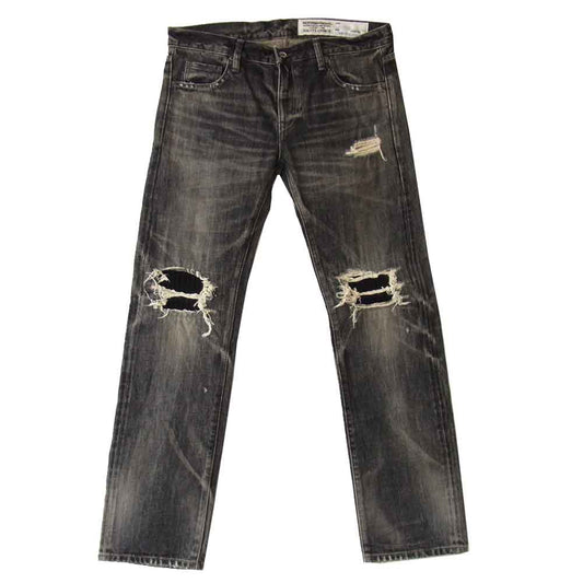 NEIGHBORHOOD ネイバーフッド 18AW 182DCNH-PTM13 WOVEN SAVAGE ウーブンサベージナロー ブラック系 M【中古】