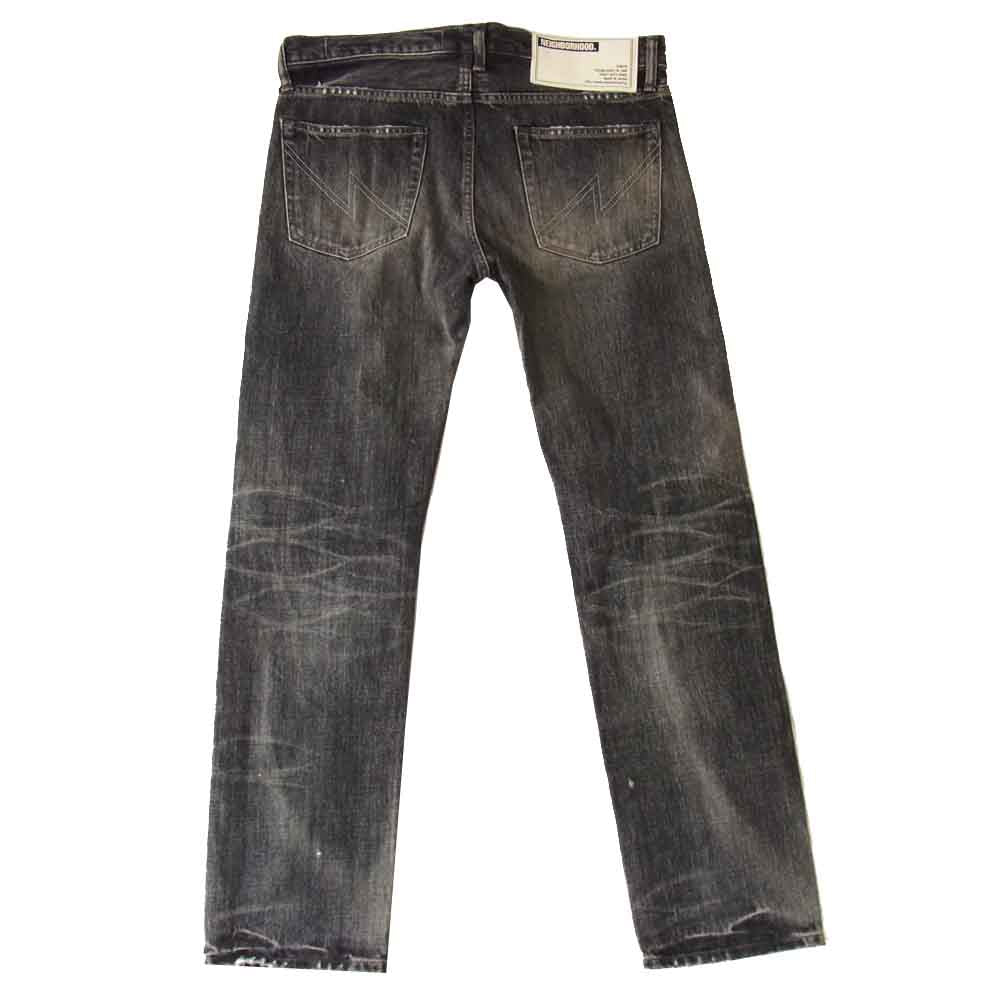 NEIGHBORHOOD ネイバーフッド 18AW 182DCNH-PTM13 WOVEN SAVAGE ウーブンサベージナロー ブラック系 M【中古】